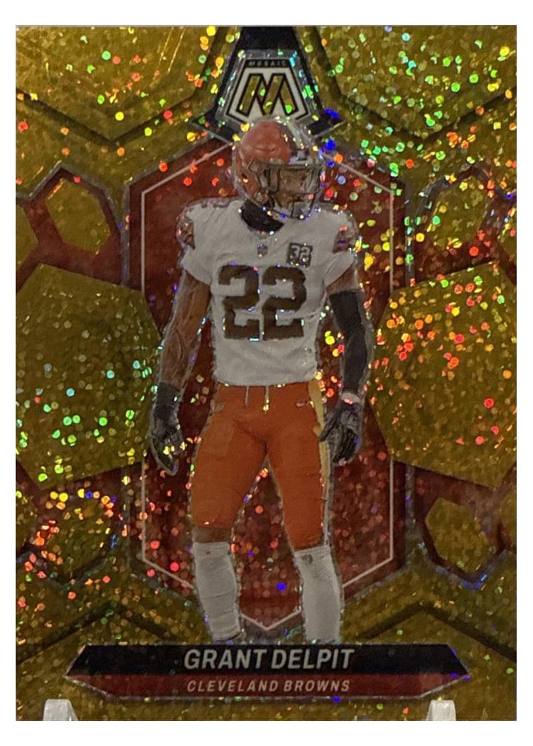 2024 Panini Mosaic Base Set Grant Delpit #56 card
