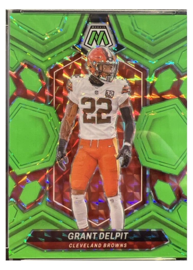 2024 Panini Mosaic Base Set Grant Delpit #56 card