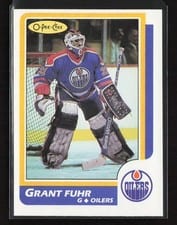 1986 O-Pee-Chee Grant Fuhr #56 card