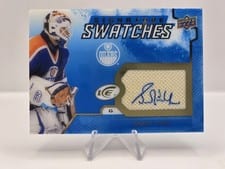 2021-22 Upper Deck Ice Signature Swatches Grant Fuhr #SS-GF card