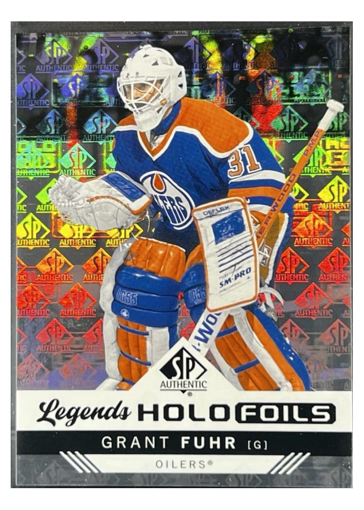 2024-25 SP Authentic Holofoil Legends Grant Fuhr #HFL-10 card