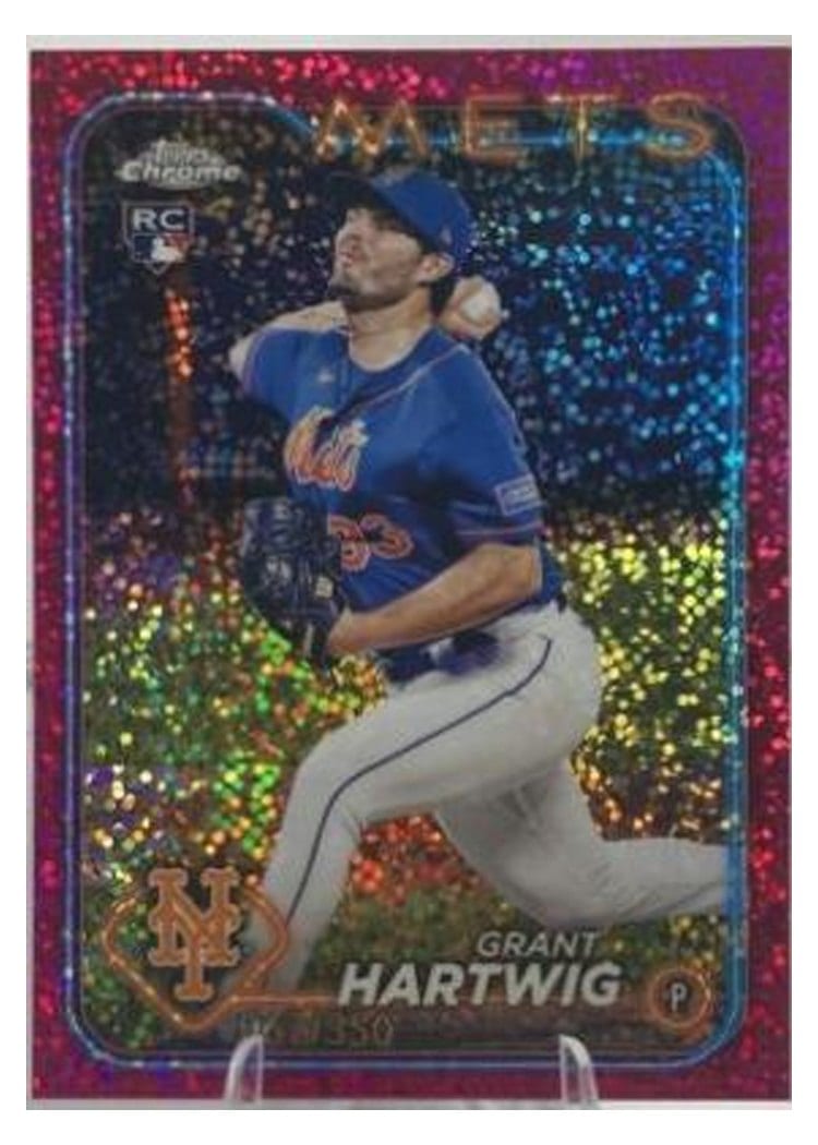 2024 Topps Chrome Base Set Grant Hartwig #45 card