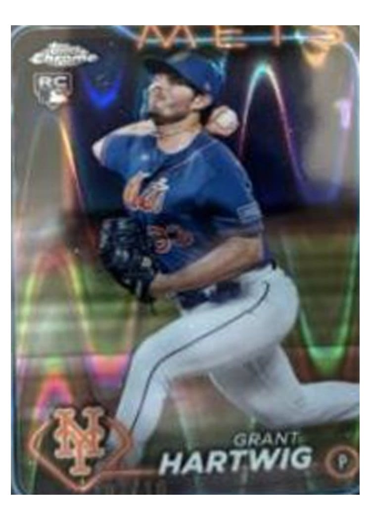 2024 Topps Chrome Base Set Grant Hartwig #45 card