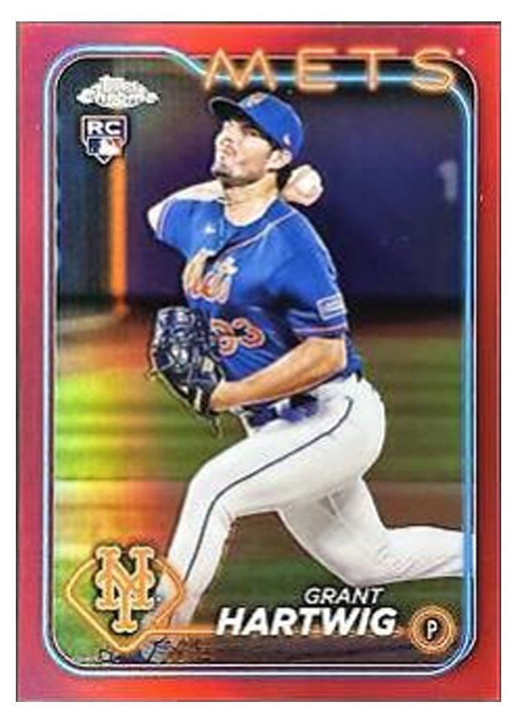 2024 Topps Chrome Base Set Grant Hartwig #45 card