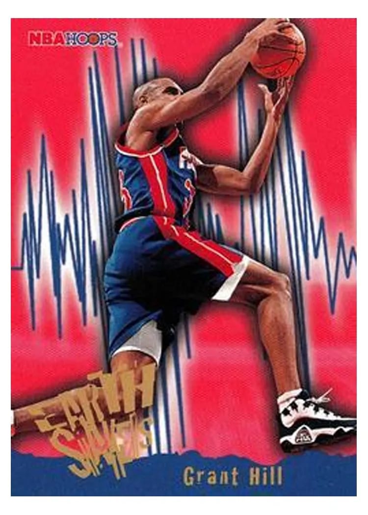 1995 Hoops Grant Hill #360 card