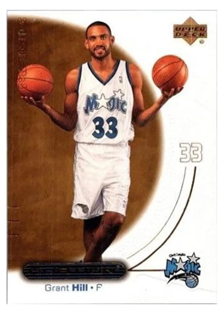 2000 Upper Deck Ovation Grant Hill #37 card