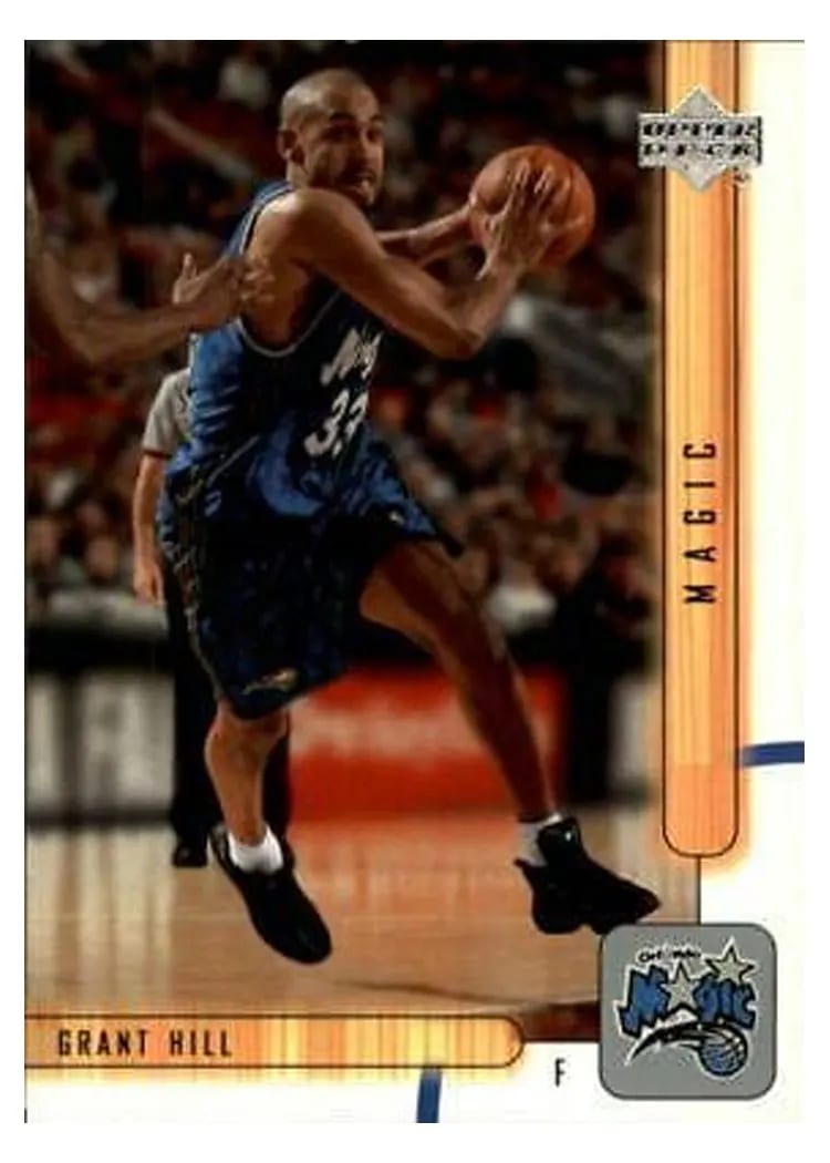 2001 Upper Deck Grant Hill #120 card
