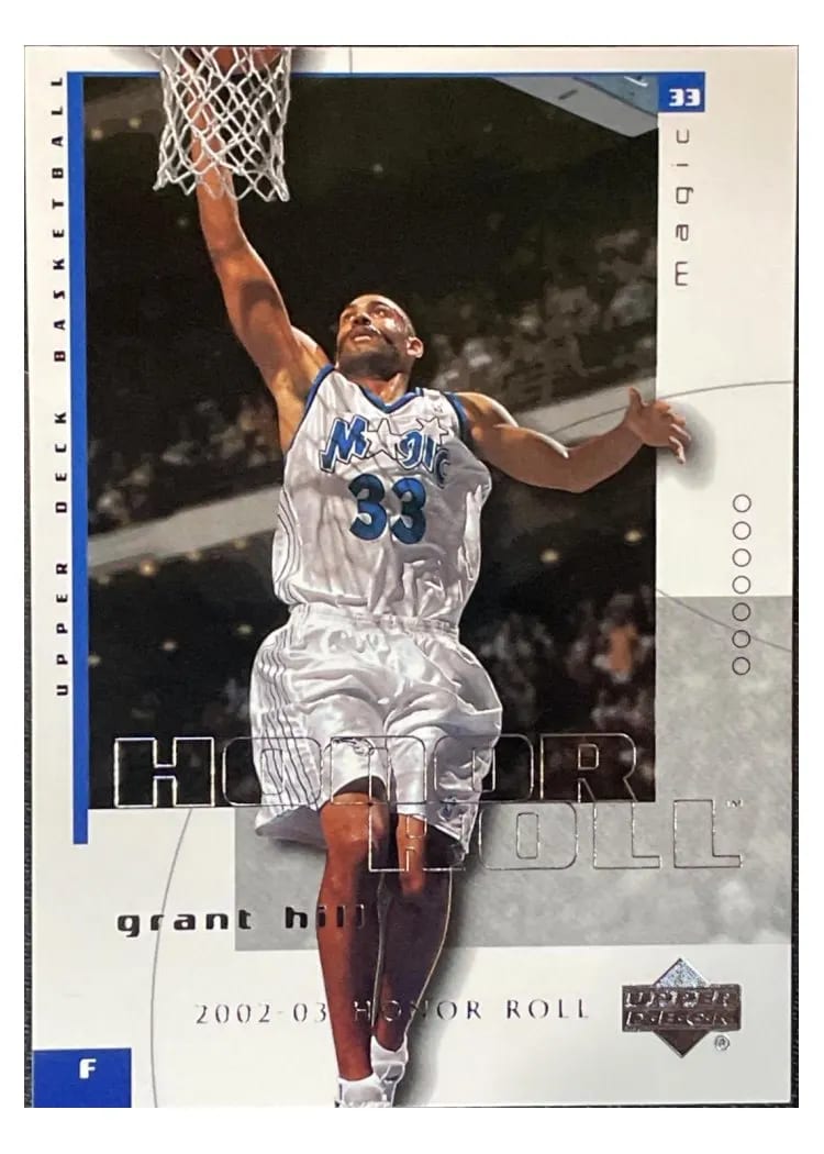 2002 Upper Deck Honor Roll Grant Hill #60 card