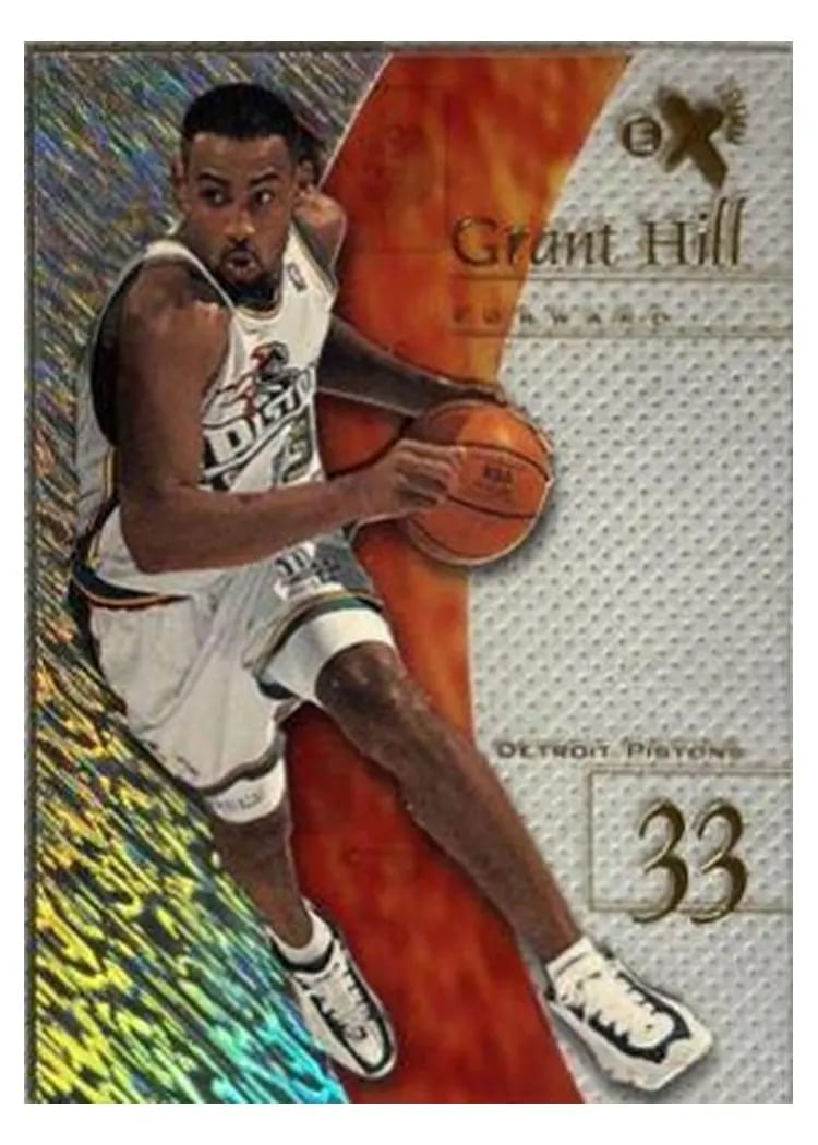 1997 Skybox E-X2001 Grant Hill Sample card