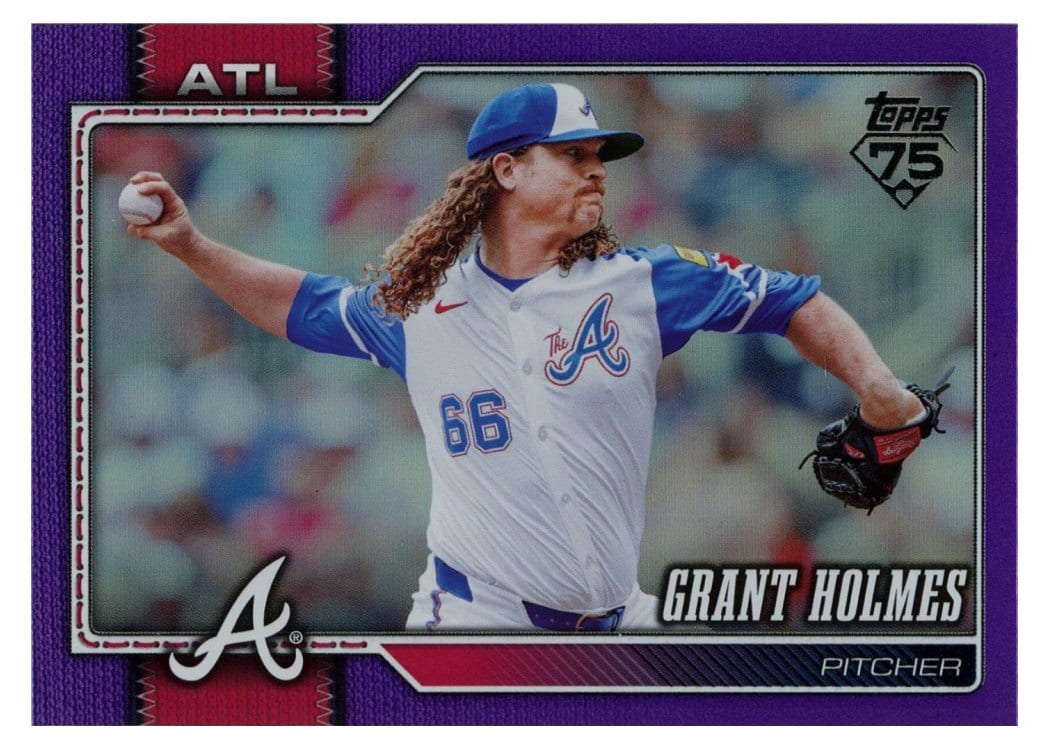 2026 Topps Base Set Grant Holmes #182 card