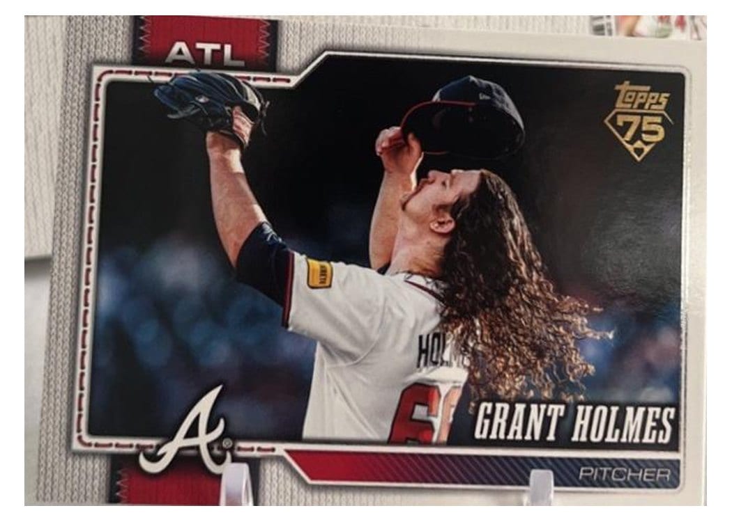 2026 Topps Base Set Grant Holmes #182 card
