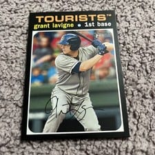 2020 Topps Heritage Minor League Grant Lavigne #73 card