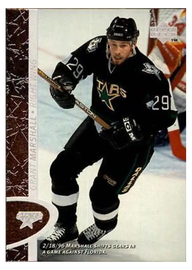 1996 Upper Deck Grant Marshall #47