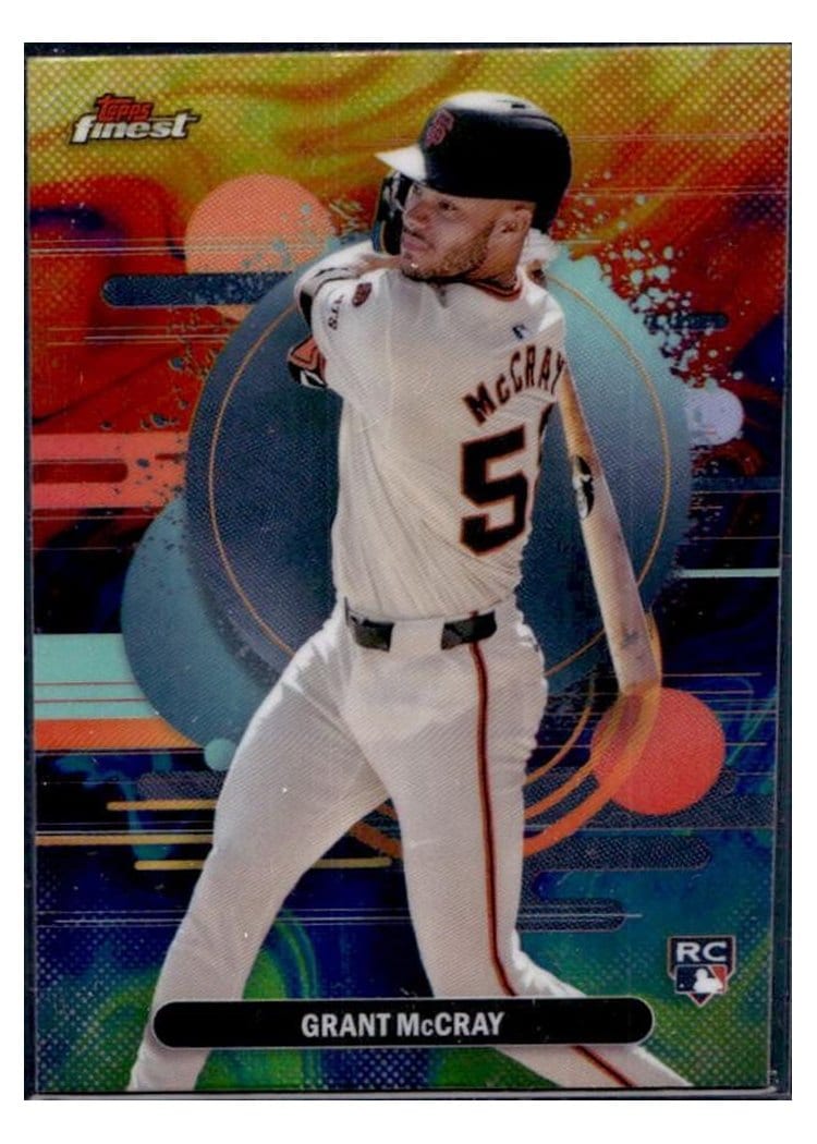 2025 Finest Base Set Grant McCray #130 card