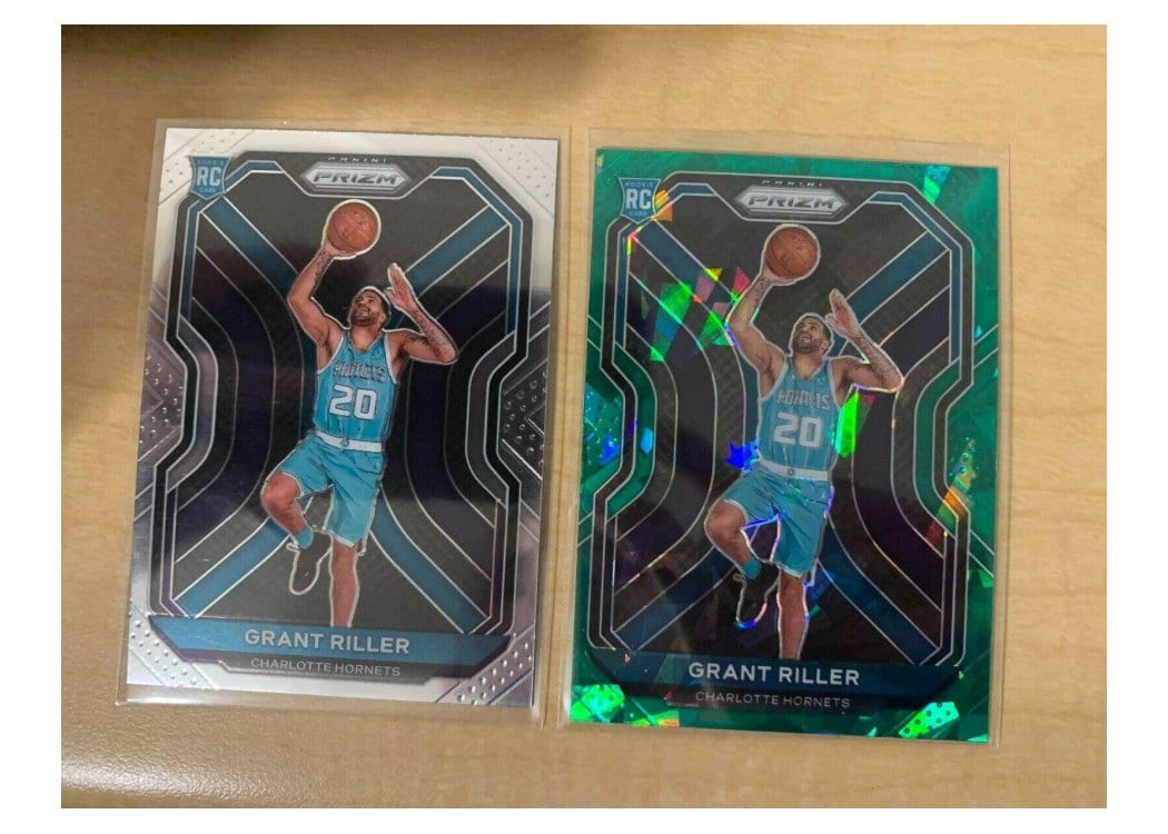 2020-21 Panini Prizm Base Set Grant Riller #295 card