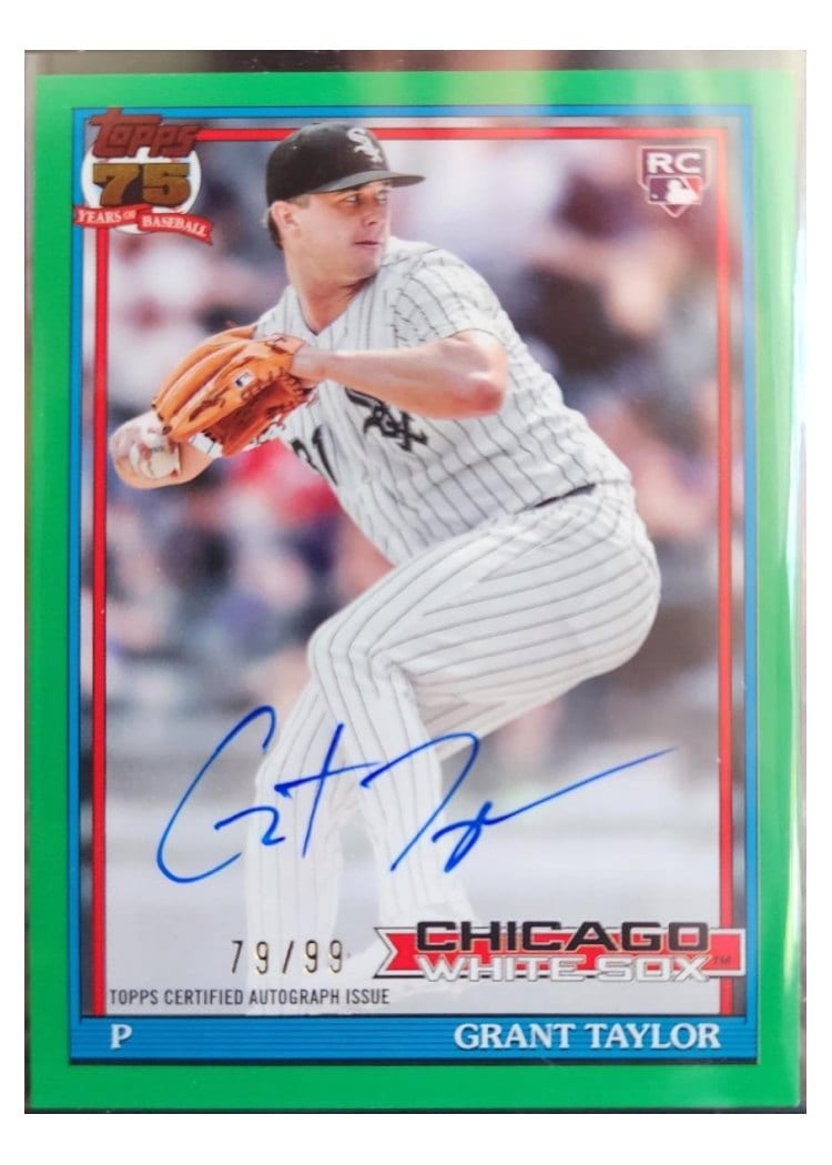 2026 Topps 1991 Topps Autographs Grant Taylor #91A-TAY card