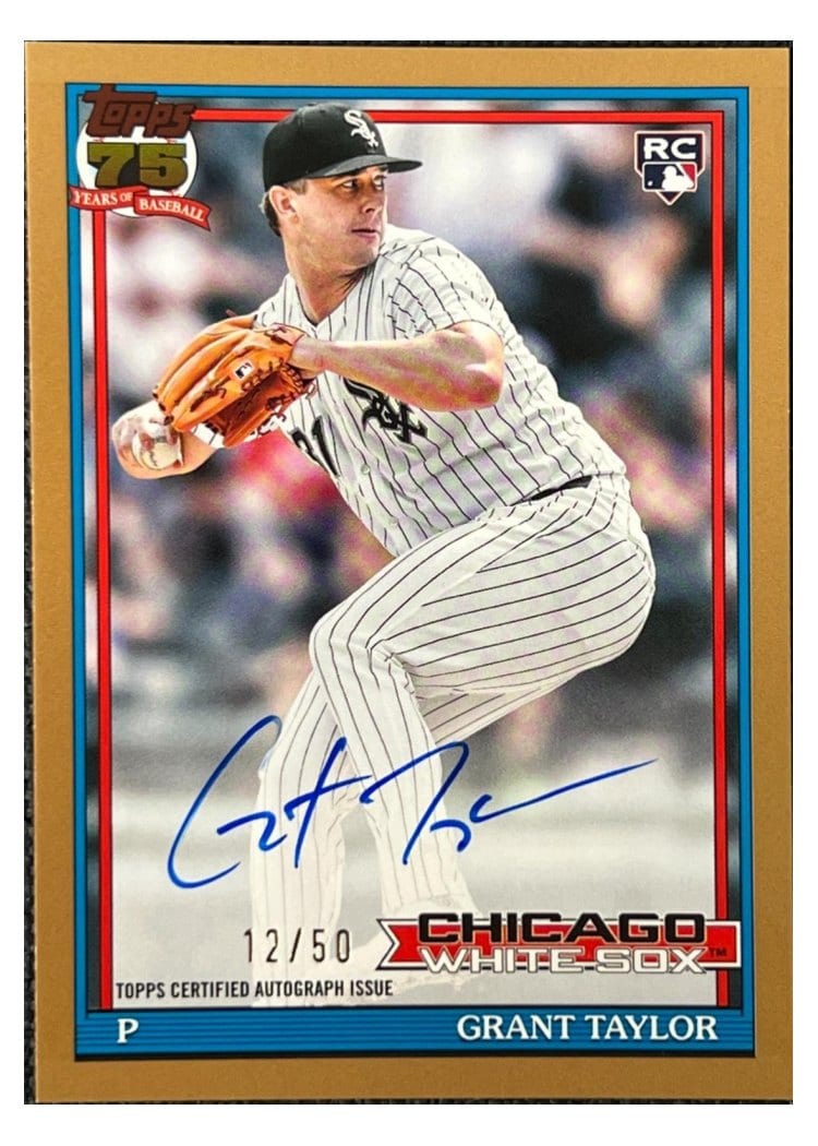 2026 Topps 1991 Topps Autographs Grant Taylor #91A-TAY card