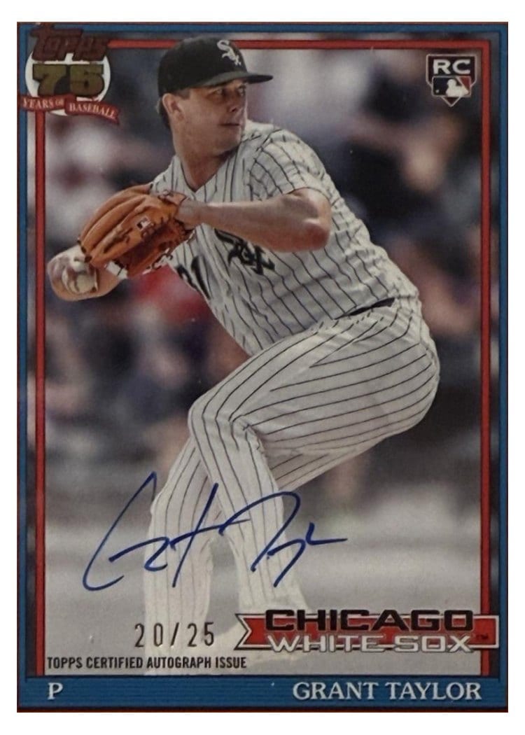 2026 Topps 1991 Topps Autographs Grant Taylor #91A-TAY card