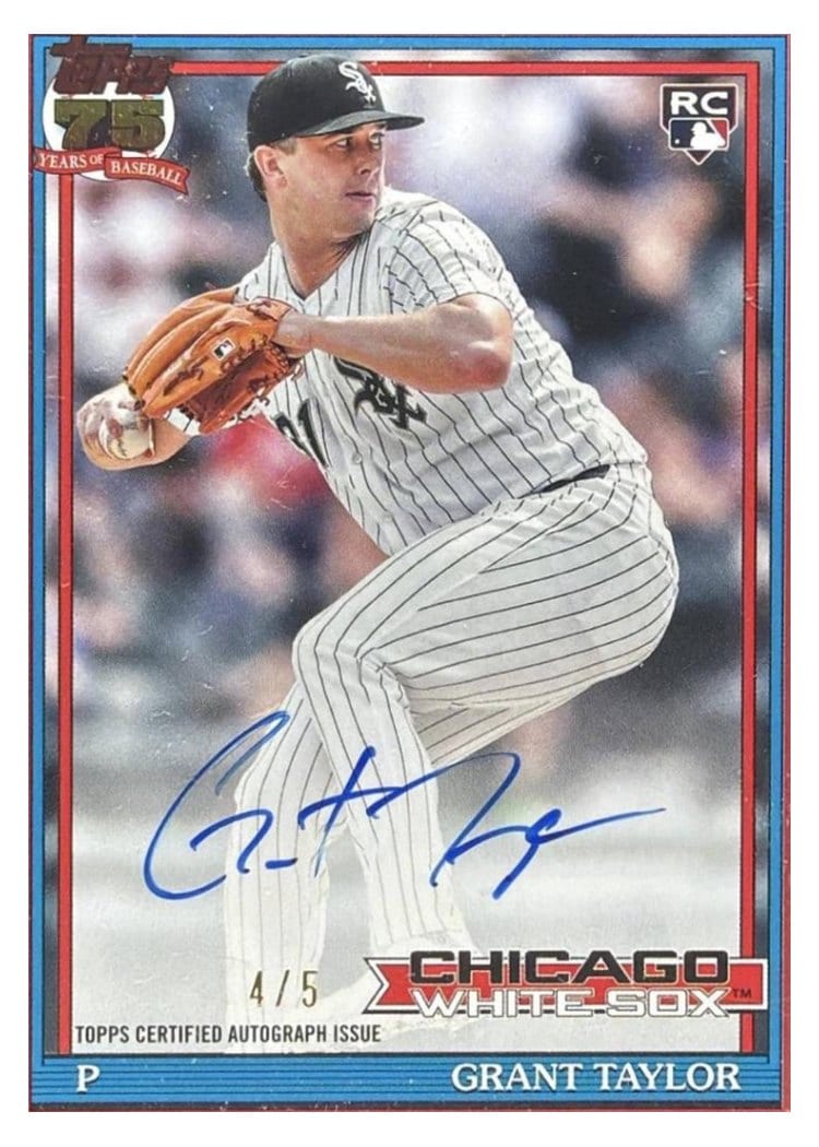 2026 Topps 1991 Topps Autographs Grant Taylor #91A-TAY card