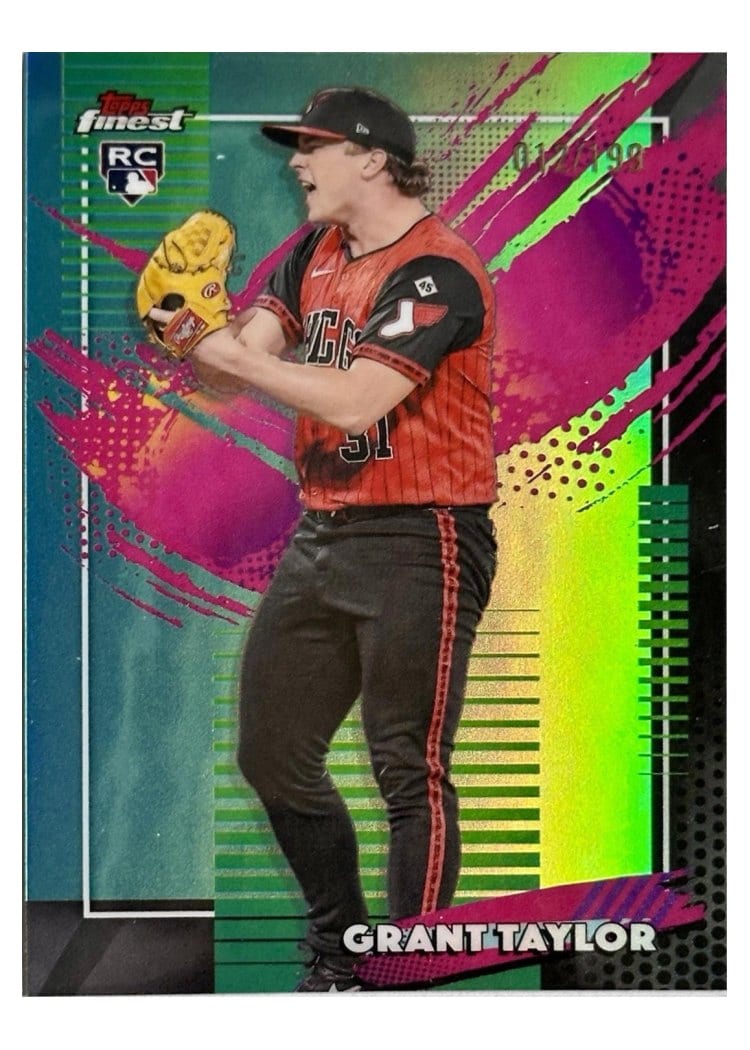 2026 Topps Finest Grant Taylor #262 card