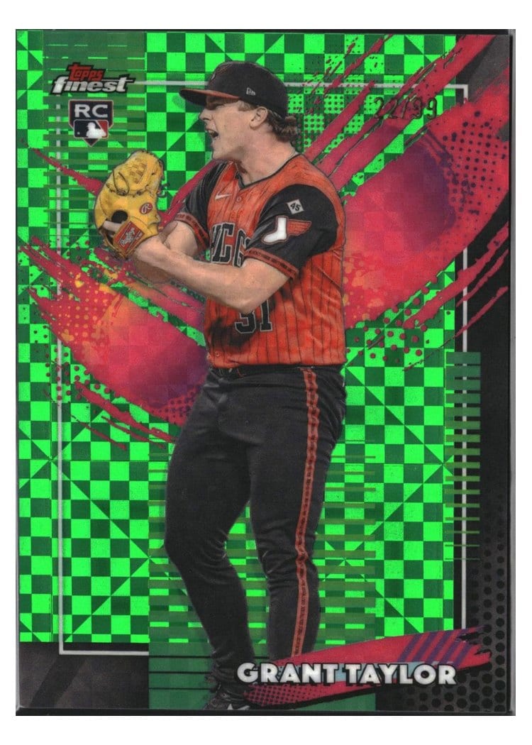 2026 Topps Finest Grant Taylor #262 card
