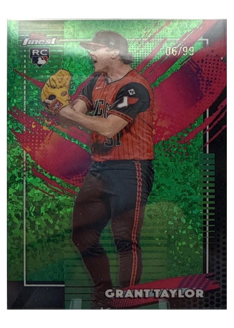 2026 Topps Finest Grant Taylor #262 card