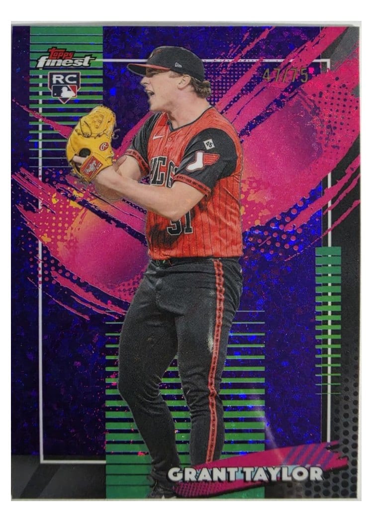 2026 Topps Finest Grant Taylor #262 card