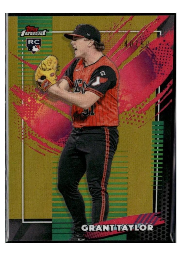 2026 Topps Finest Grant Taylor #262 card