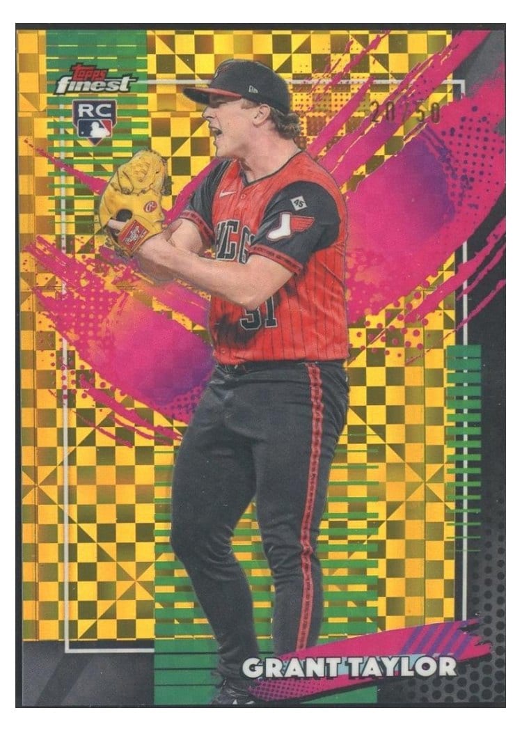 2026 Topps Finest Grant Taylor #262 card