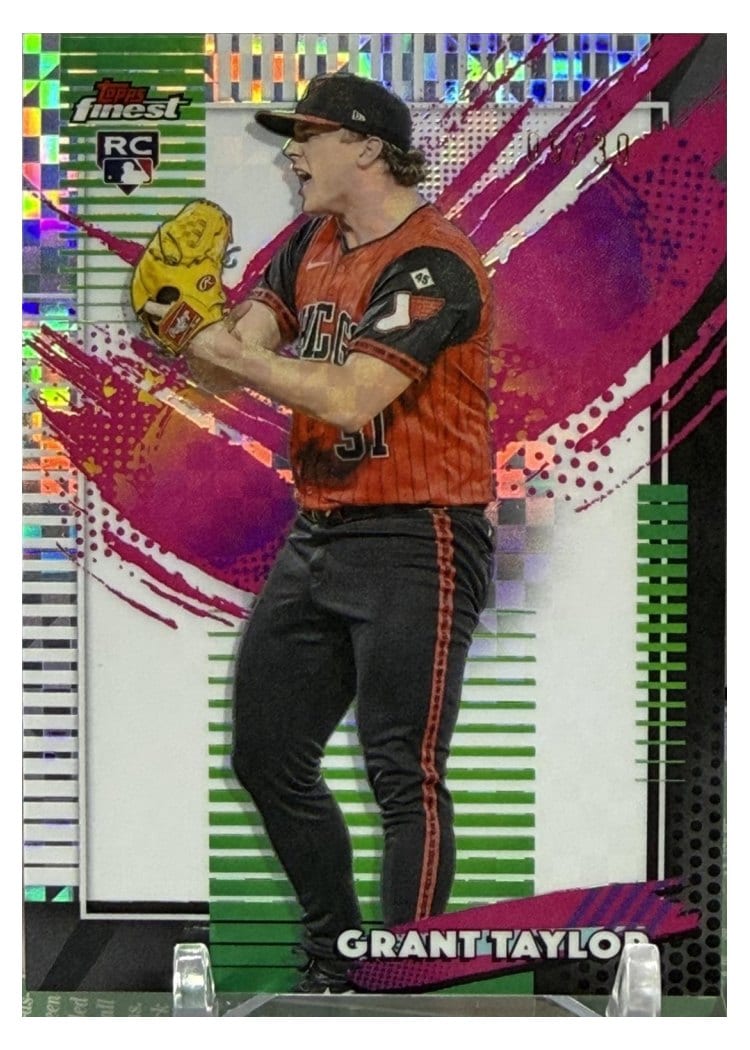 2026 Topps Finest Grant Taylor #262 card