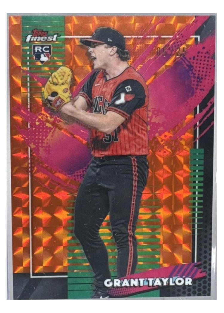 2026 Topps Finest Grant Taylor #262 card