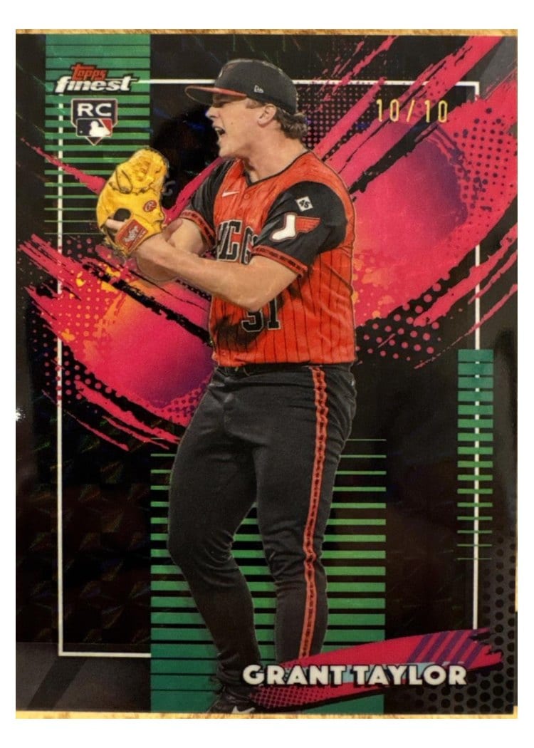 2026 Topps Finest Grant Taylor #262 card