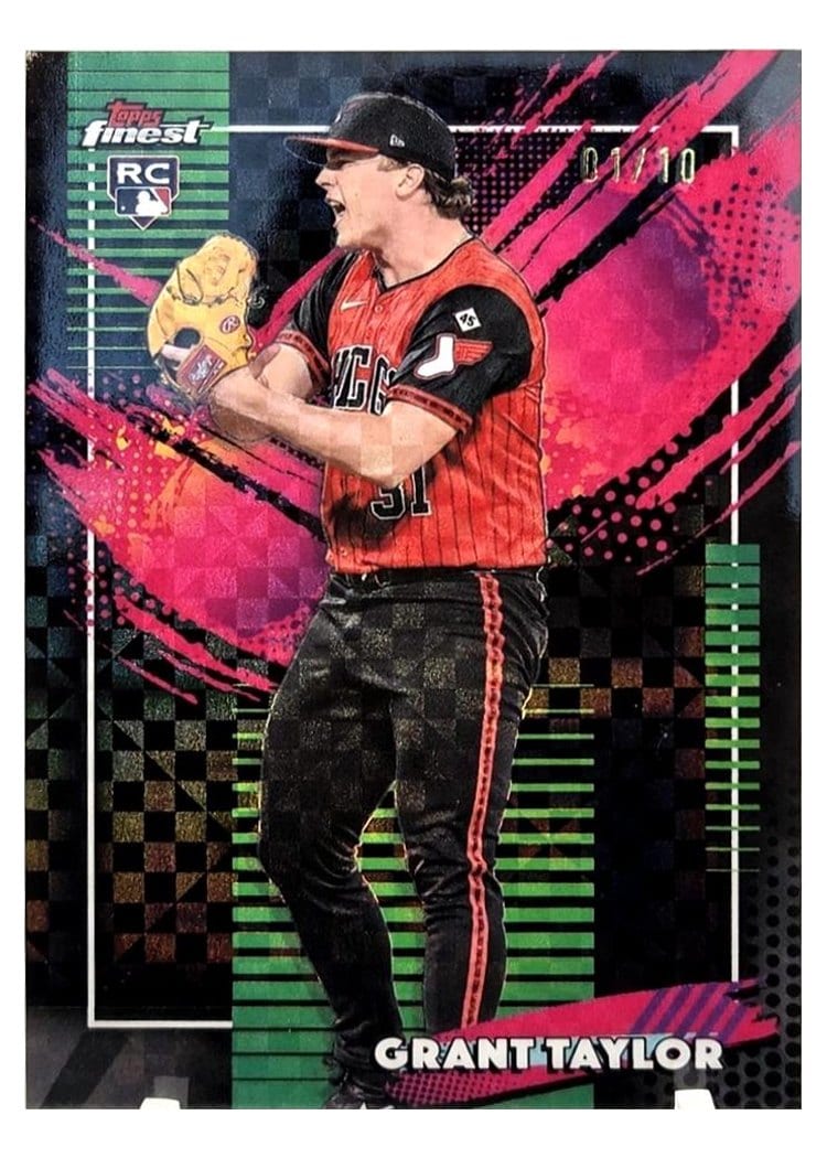2026 Topps Finest Grant Taylor #262 card