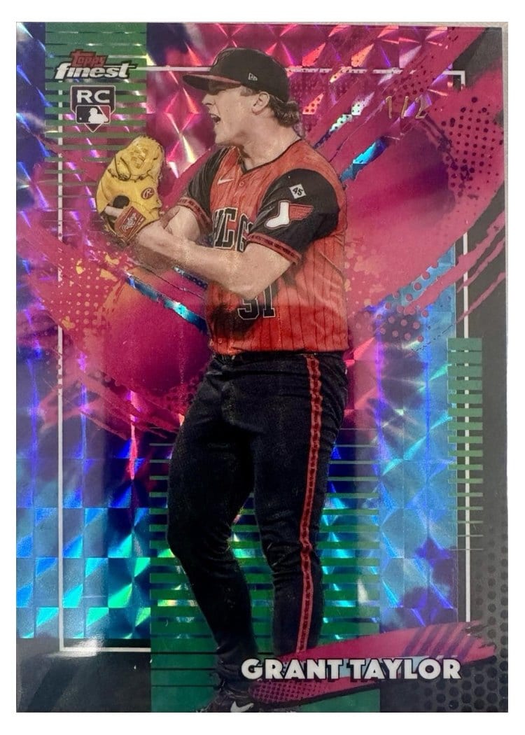 2026 Topps Finest Grant Taylor #262 card