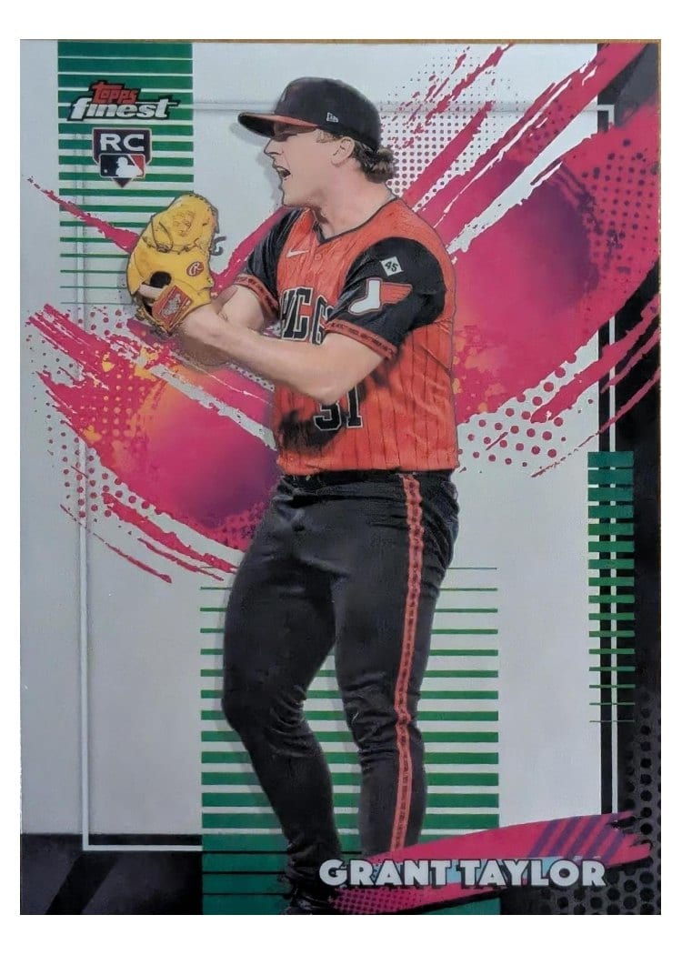 2026 Topps Finest Grant Taylor #262 card