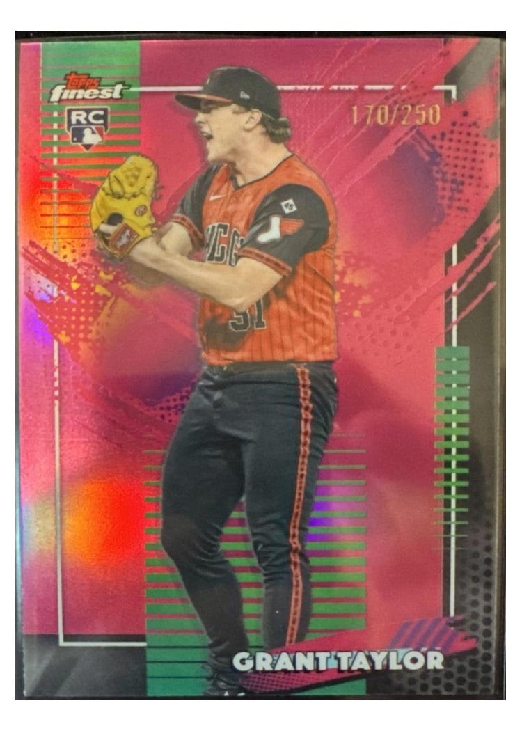 2026 Topps Finest Grant Taylor #262 card