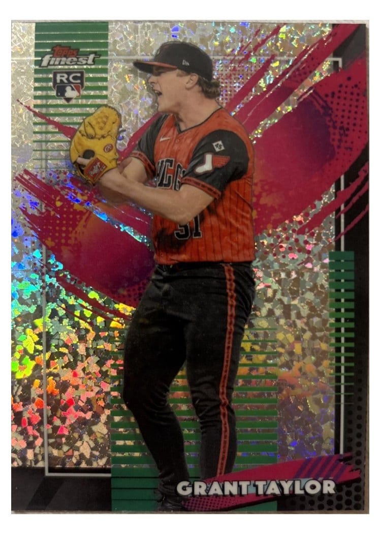 2026 Topps Finest Grant Taylor #262 card