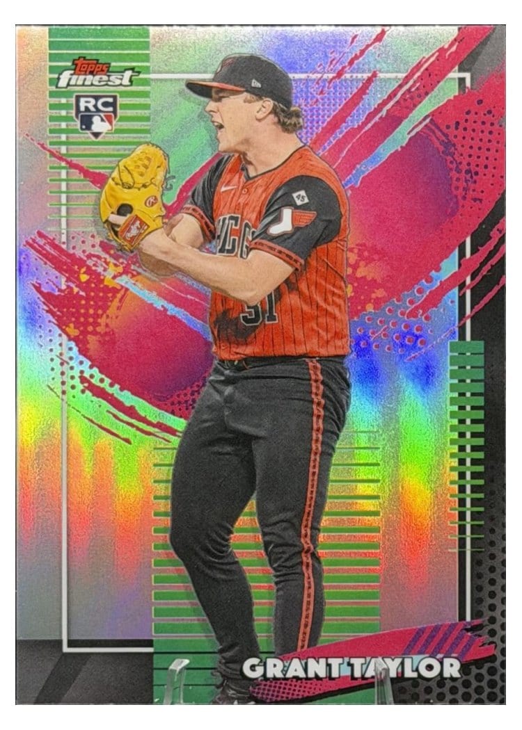 2026 Topps Finest Grant Taylor #262 card