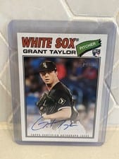 2026 Topps Heritage Real One Autographs Grant Taylor #ROA-GT