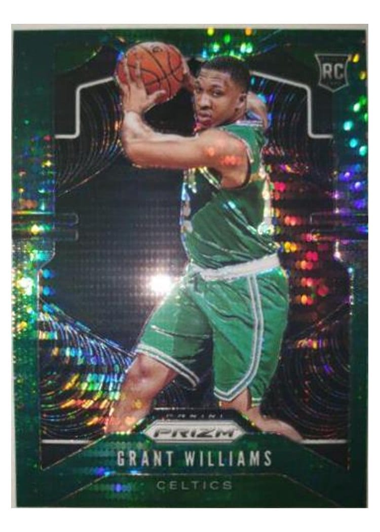 2019-20 Panini Prizm Base Set Grant Williams Green Pulsar #267 card