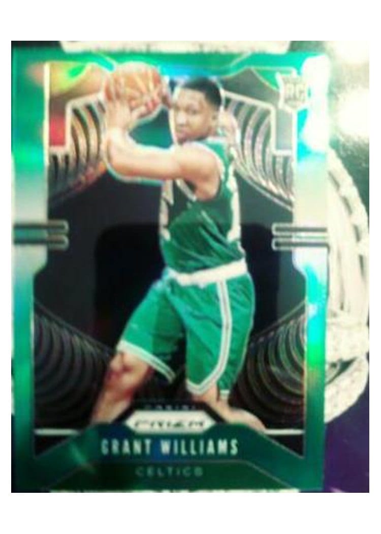 2019-20 Panini Prizm Base Set Grant Williams Green Prizm #267 card