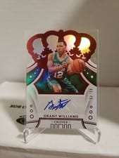 2019 Panini Crown Royale Rookie Autographs Grant Williams #CR-GWL card