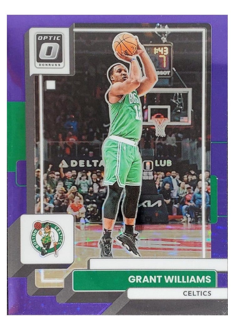 2022-23 Donruss Optic Base Set Grant Williams Purple Stars #17 card