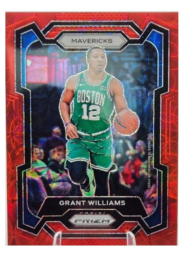 2023-24 Panini Prizm Base Set Grant Williams Choice Red #264 card