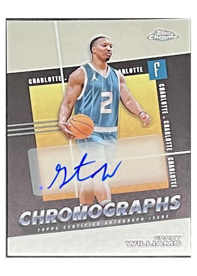 2024-25 Topps Chrome Chromographs Grant Williams #C-GWI card