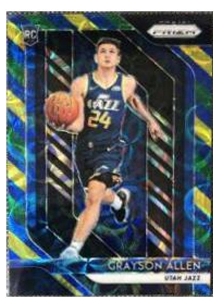 2018-19 Panini Prizm Base Set Grayson Allen #123 card