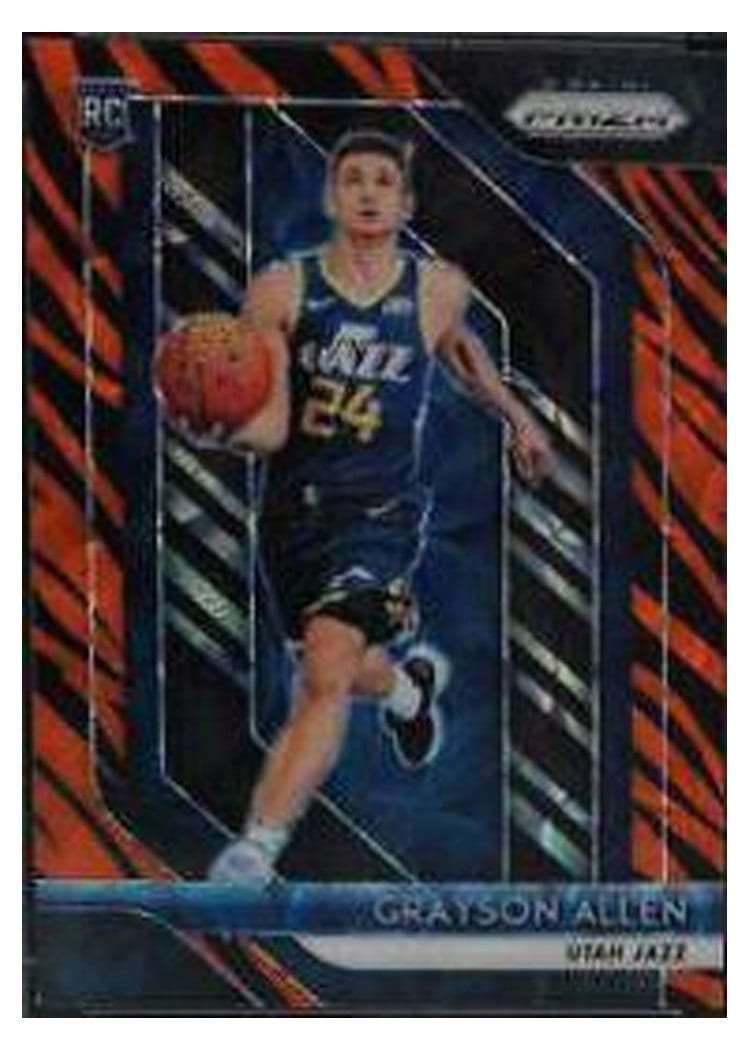 2018-19 Panini Prizm Base Set Grayson Allen #123 card