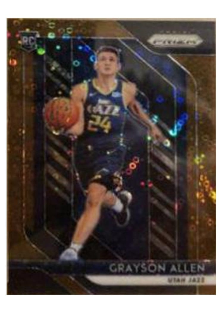 2018-19 Panini Prizm Base Set Grayson Allen #123 card