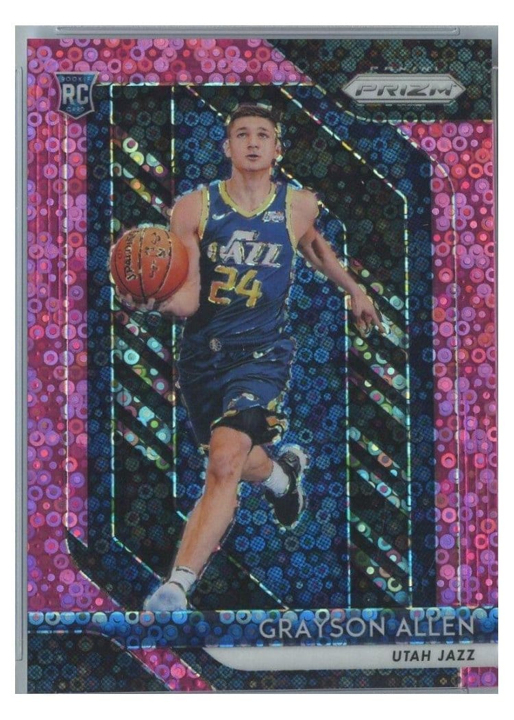 2018-19 Panini Prizm Base Set Grayson Allen #123 card