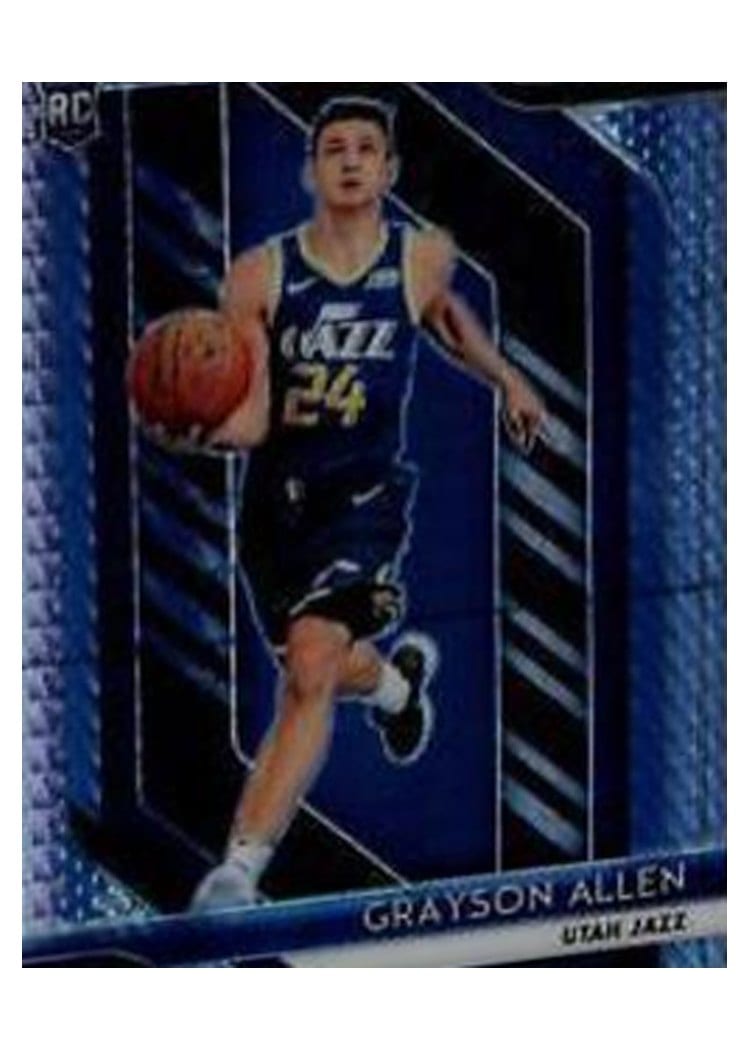 2018-19 Panini Prizm Base Set Grayson Allen #123 card